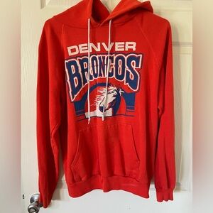 Vintage Denver Broncos Hoodie